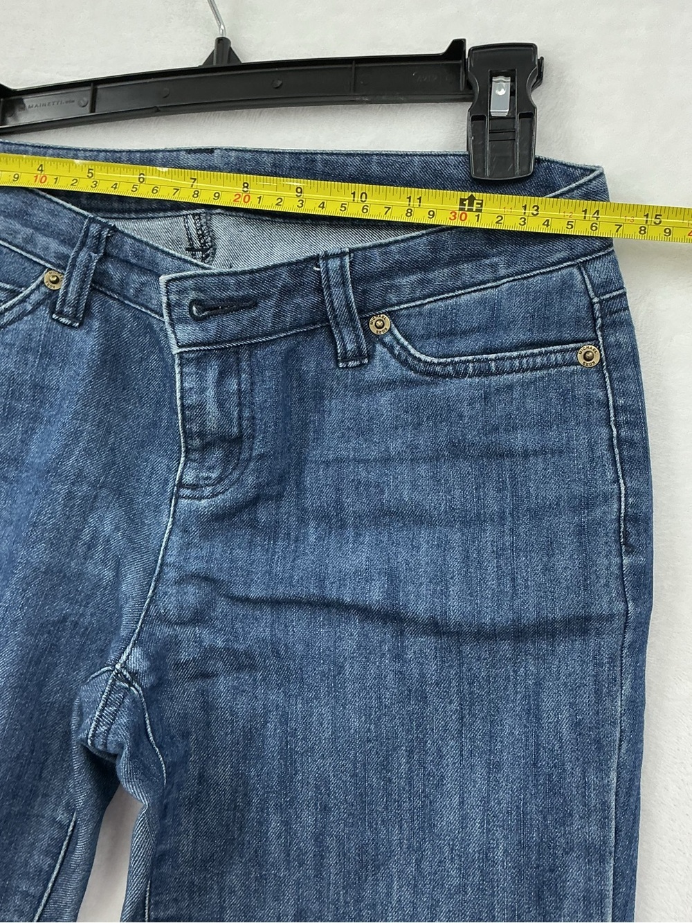 Michael Kors Mid Blue Skinny Jeans - Picture 5 of 9